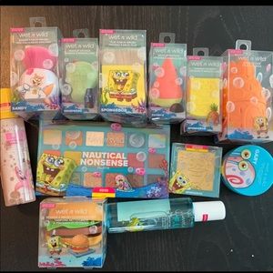 LIMITED edition Spongebob Makeup Complete set
